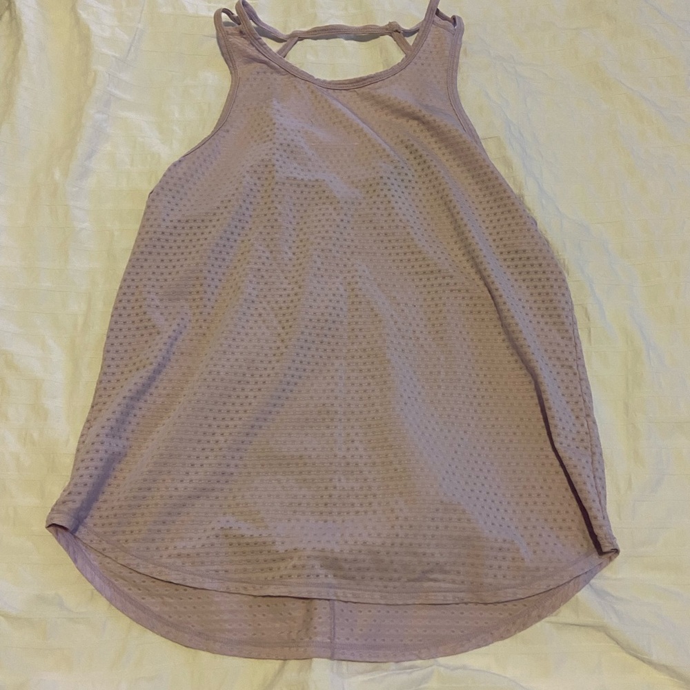 Lavender athleta workout top